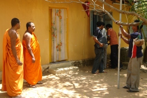 Testing Mesh Signals at the village temple